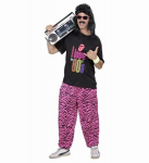THE 80s FASHION (T-shirt, baggy pants)