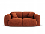 Dvivietė sofa Micadoni Nolio, Terracotta