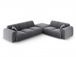 U formos mink&scaron;tas kampas Micadoni Home Nolio, Dark Grey
