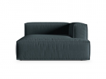 Modulinė sofa Micadoni Home MIC_CHR_L_215_F1_Nuria5, tamsiai mėlyna