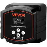 Akumuliatoriaus izoliatorius, dvigubas 12V 300A rankinis ir automatinis VSR, 9x9x8 cm, juodas, įtampos valdymas