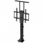 Motorizuotas TV stovas, 48.5x17.5x60-153.5 cm, reguliuojamas, plienas