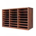 Dokumentų spinta VEVOR 60&times;30&times;90 cm tamsiai ruda