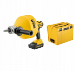 Rems Mini-cobra S 22v L-box: Akumuliatorinis vamzdžių valytuvas