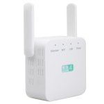 AC1200 WiFi signalo stiprintuvas su dviem antenomis, baltas