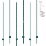Metalinės tvoros stulpai 10 vnt 182,88 cm