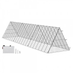 Didelis metalinis pauk&scaron;čių narvas/tunelis 300 x 71 x 61,5 cm