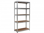 Metalinis sandėliavimo lentynų stelažas 205x120x45 cm &ndash; iki 1000 kg