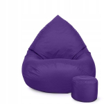 Sėdmai&scaron;is su pufu Pufy Onyx, violetinis