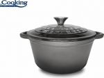 Puodas emaliuoto ketaus 2.9L 22x9.5 cm HR-ZVC-C22, COOKING BY HEINNER