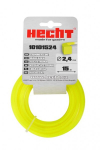 HECHT TRIMMERIO VALAS 2,4 mm x 15 m &ndash; kvadratinio pjovimo valas žolės trimeriams