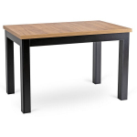 Stalas Mebel Elite SKUBI Ąžuolas Craft Juoda