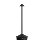 Lauko stalo lempa, juoda, 29 cm, 1 vnt.