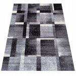 Pilkas kilimas Otto 09, 200x290 cm, svetainei, miegamajam