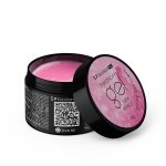 Builder Gel Excellent Pro Pinky Princess rožinis su auksiniu blizgesiu 50 g
