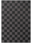 Ted Baker Haringey plok&scaron;čio audimo kilimas Dorothy juoda balta 200x300