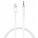 Xo Nb-r279a audio laidas Lightning - 3,5mm jack, 1m, baltas