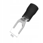 Izoliuotos varinės &scaron;akutės gnybtai M6, 2.5mm&sup2;, 100 vnt.