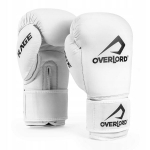 Bokso pir&scaron;tinės Overlord Rage 16 oz baltos