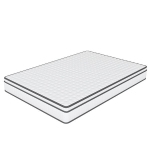 Čiužinys 140 x 190 cm - 25 cm storio - Įmontuotos individualiai ki&scaron;eninės spyruoklės