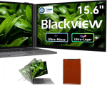 &bdquo;BLACKVIEW SCM8&ldquo; 15,3 colio 100 % sRGB 1080P FHD dviejų ekranų monitorius, suderinamas su 13&ndash;17,3 colių &bdquo;Mac&ldquo; / &bdquo;Windows&ldquo; / &bdquo;Chrome&ldquo; kompiuteriais