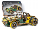 3D medinis galvosūkis, Automobilis, Kabrioletas Ribotas Leidimas, 115 dalių, woodencity, LE-004