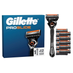 Gillette ProGlide Skustuvas Vyrams + 12 Skutimosi Galvučių