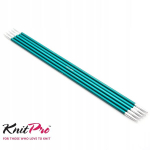 Knitpro Zing 15cm 3.25mm metalinės kojinių mezgimo virbalai
