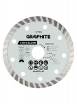 Deimantinis pjovimo diskas Graphite Turbo 150 mm sausam pjovimui