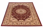 Klasikinis ornamentinis kilimas Seta Hali Venecija 200 x 290 cm kreminės raudonos spalvos