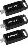 Pendrive PNY Elite 3-Pack, 128 GB (P-FD128X3ELC-GE)
