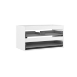 Praustuvo spintelės korpusas Mexen Box-A, 90 cm, 2 stalčiai, White matt