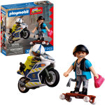 Žaidimų rinkinys Playmobil 72079 City Action Motociklų gaudynės policija