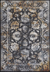 Kilimas Home4you DARLY-6 160x230cm juodas/smėlio polipropilenas