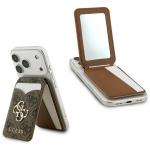 Guess MagSafe Cardslot with Stand and Mirror 4G Brown