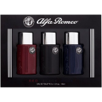 Dovanų rinkinys Alfa Romeo kolekcija raudona juoda mėlyna 120 ml vyrams
