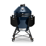 Keraminė kepsninė Kamado Bono Grande Evo, 25", mėlyna
