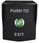 Scot Bt-10nw: Lauko mygtukas i&scaron;ėjimui, Ip68, 5-24vdc, žalias ap&scaron;vietimas