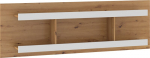 Sieninė lentyna Meblocross VRN-03 ąžuolas Artisan / balta, atvira, prakti&scaron;ka