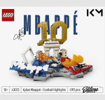 LEGO&reg; Editions Kylian Mbapp&eacute; &ndash; svarbiausi futbolo įvykiai 43013