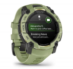 I&scaron;manusis laikrodis Instinct 3 &ndash;50 mm, AMOLED Fern green with fern green silicone band