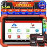 Daugiafunkcinis automobilių diagnostikos įrenginys - LAUNCH - CRP919XBT - Dviejų krypčių kontrolė - DBScar VII VCI - USB A/USB C