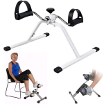 Mini treniruoklis su pedalais &ndash; reabilitacinis kojų ir rankų treniruoklis su pasiprie&scaron;inimo reguliavimu namams ir biurui