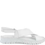 GRUNER SCHUHE Basutės moterims, Balta, Sandals