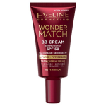 Eveline Cosmetics Wonder Match BB kremas SPF50, 30ml, 02 vanilla