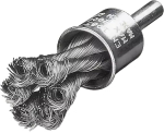 Milwaukee MILWAUKEE SZCZOTKA DRUCIANA PĘDZELKOWA S6 19x28x72 STALOWA WIĄZANA 0.35-3szt.