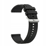 &bdquo;BestAccessories" silikoninis laikrodžio dirželis 18 mm H. Watch GT6 / GT5 / GT4 41mm, juodas