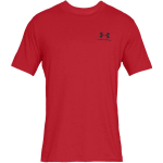 Vyri&scaron;kas mar&scaron;kinėlis Under Armour Sportstyle Left Chest SS, raudonas, 1326799 600, S