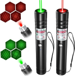 Lazerinis žymeklis, žalias ir raudonas, USB, 2 vnt.