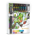 Spiritinių žymeklių Chameleon Deluxe rinkinys 22 vnt